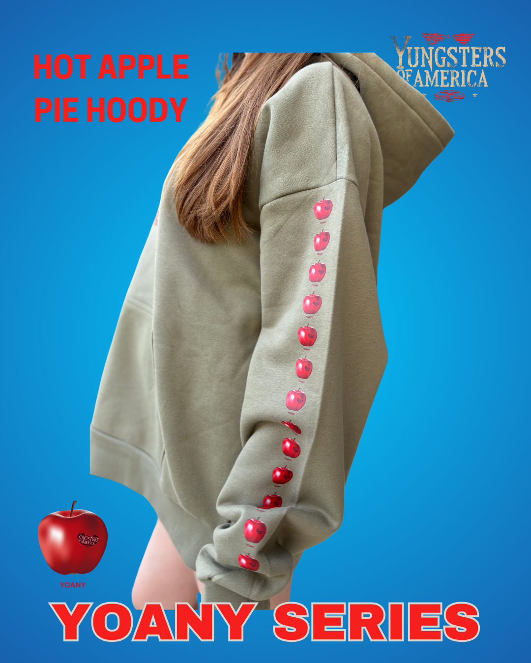HOT APPLE PIE HOODY - YOANY SERIES image 2