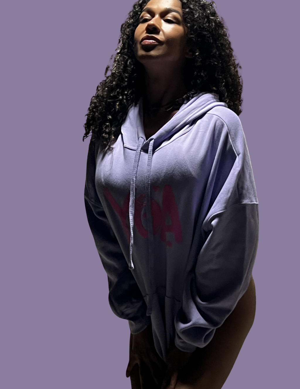 PURPLE PEOPLE EATER HOODIE