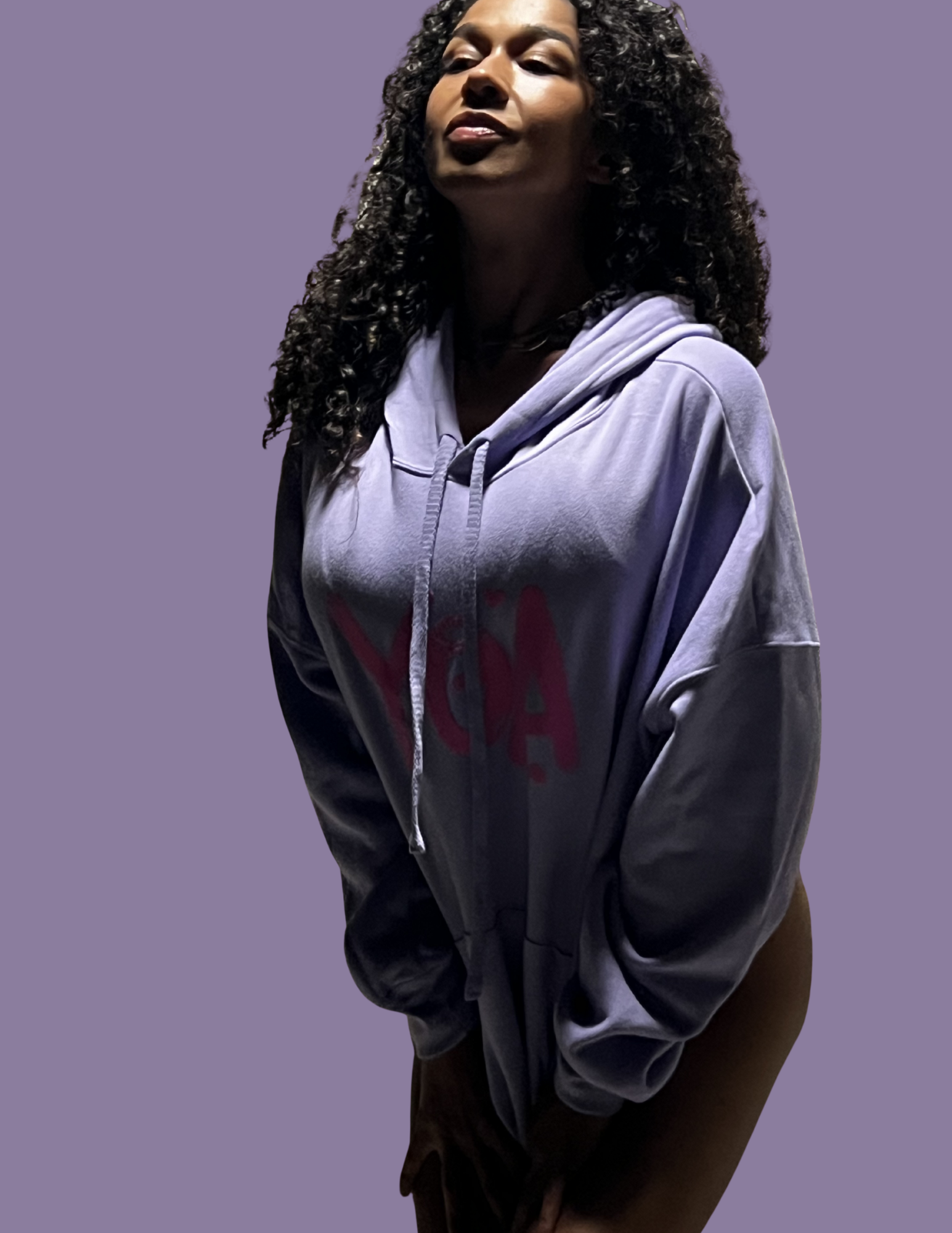 PURPLE PEOPLE EATER HOODIE