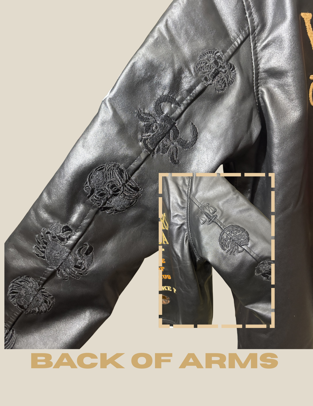 THE ZODIAC KILLER LEATHER JACKET