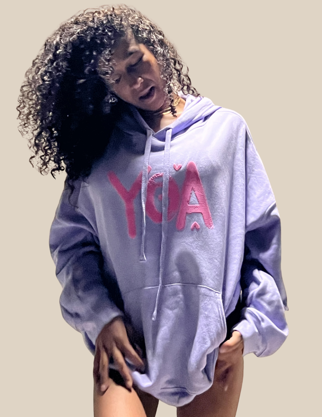 PURPLE PEOPLE EATER HOODIE