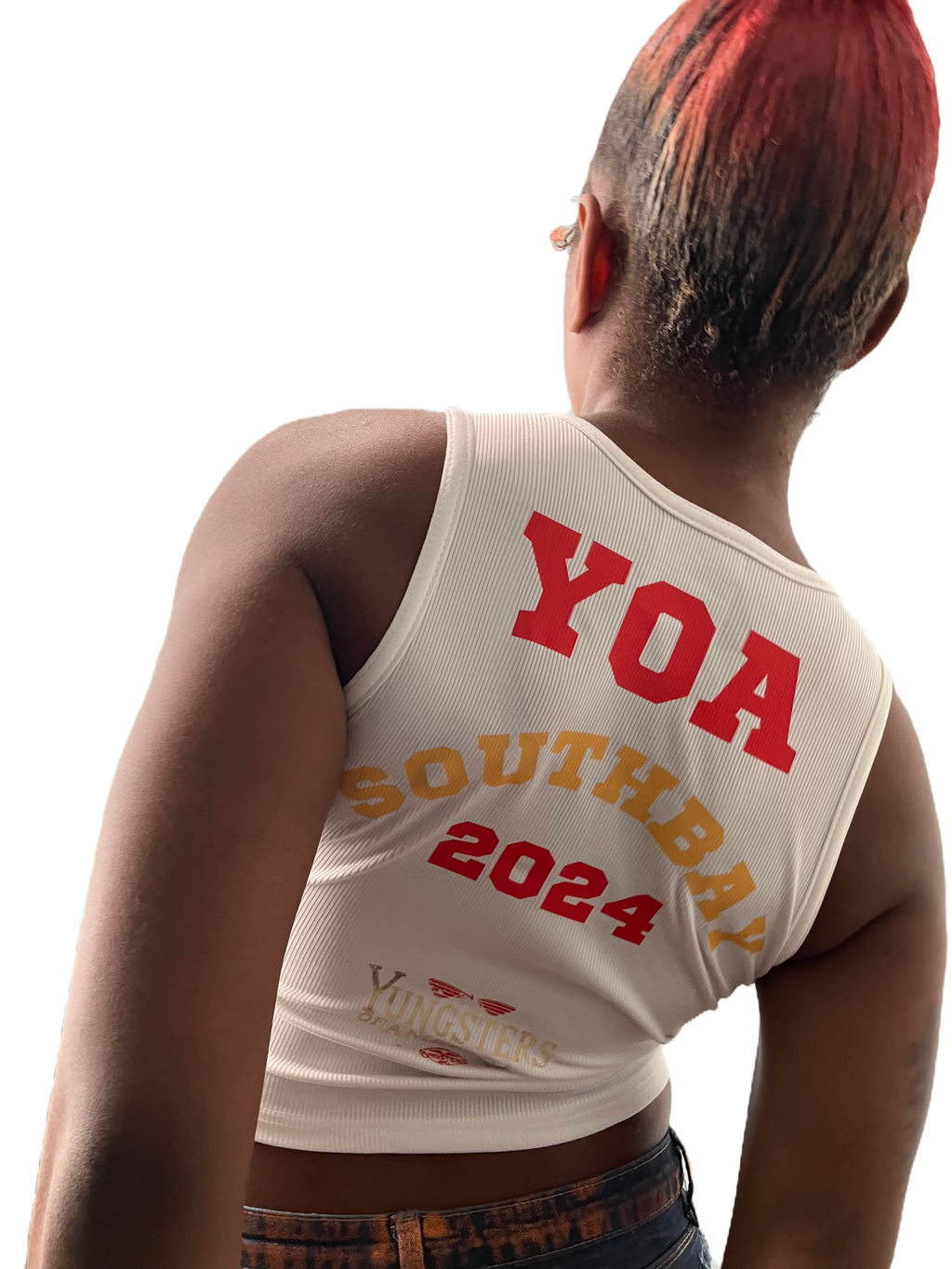 OG YOA CROP TOP TANK image 1
