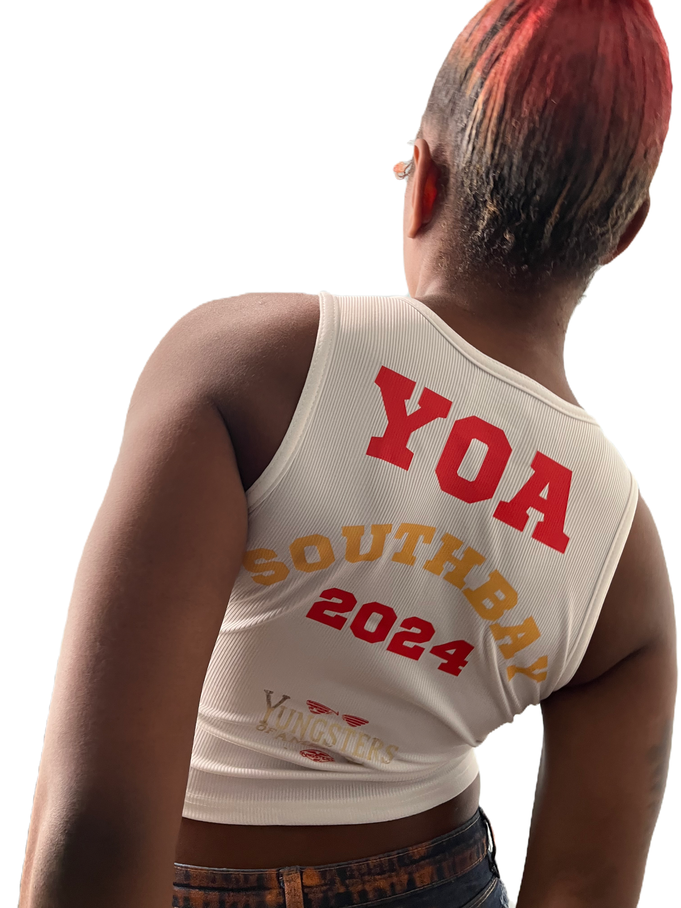 OG YOA CROP TOP TANK image 1