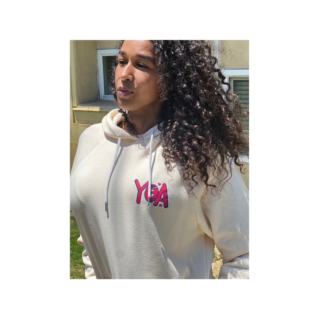 Y O A EYE C U PINKY HOODY DRESS