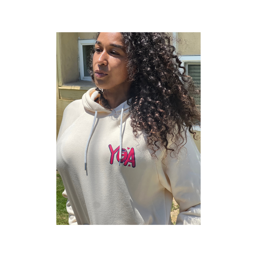 Y O A EYE C U PINKY HOODY DRESS