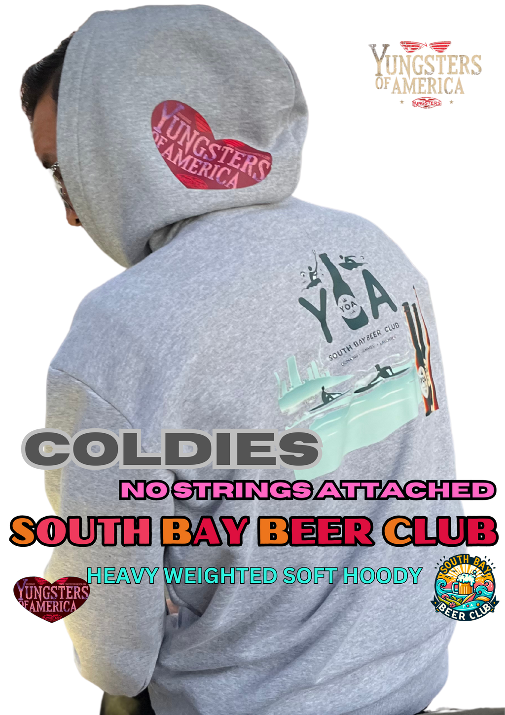 YOA COLDIES NSA SOFT WEIGHTED HOODY image 0
