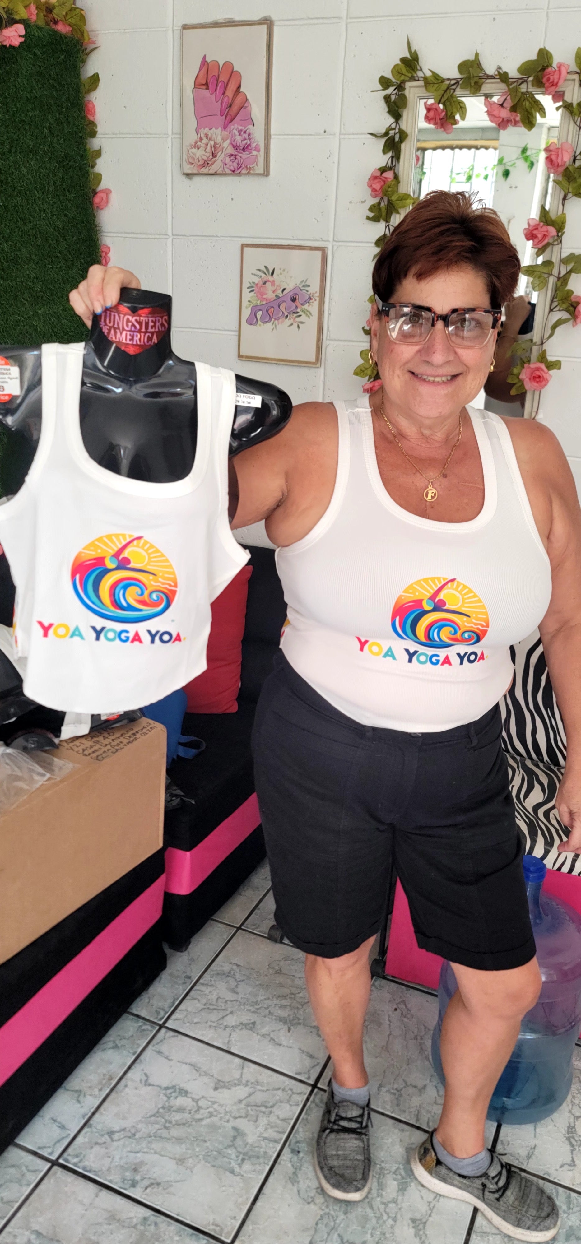YOA YOGA CROP TOP