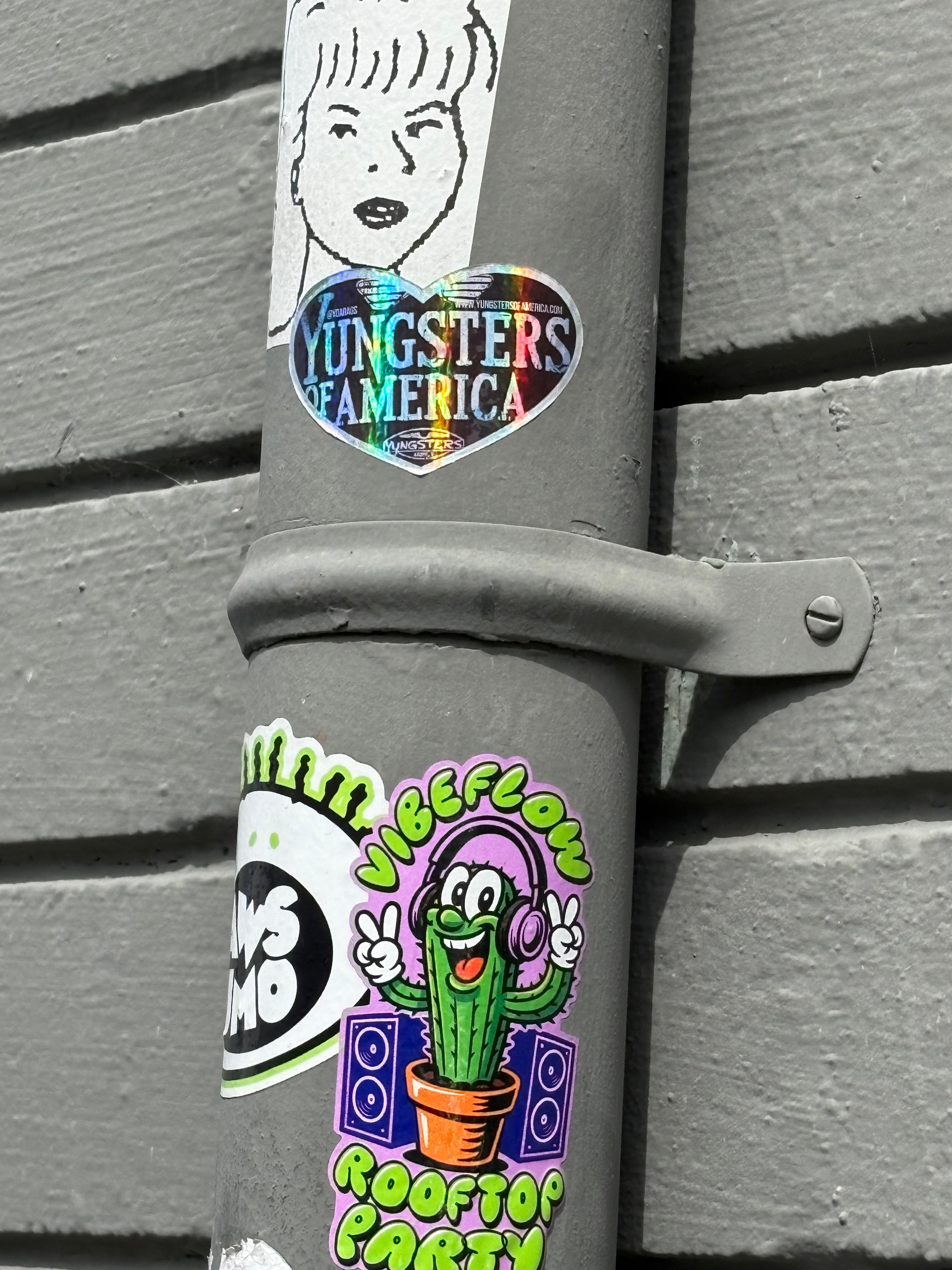 LOVE ALL DAY STICKERS