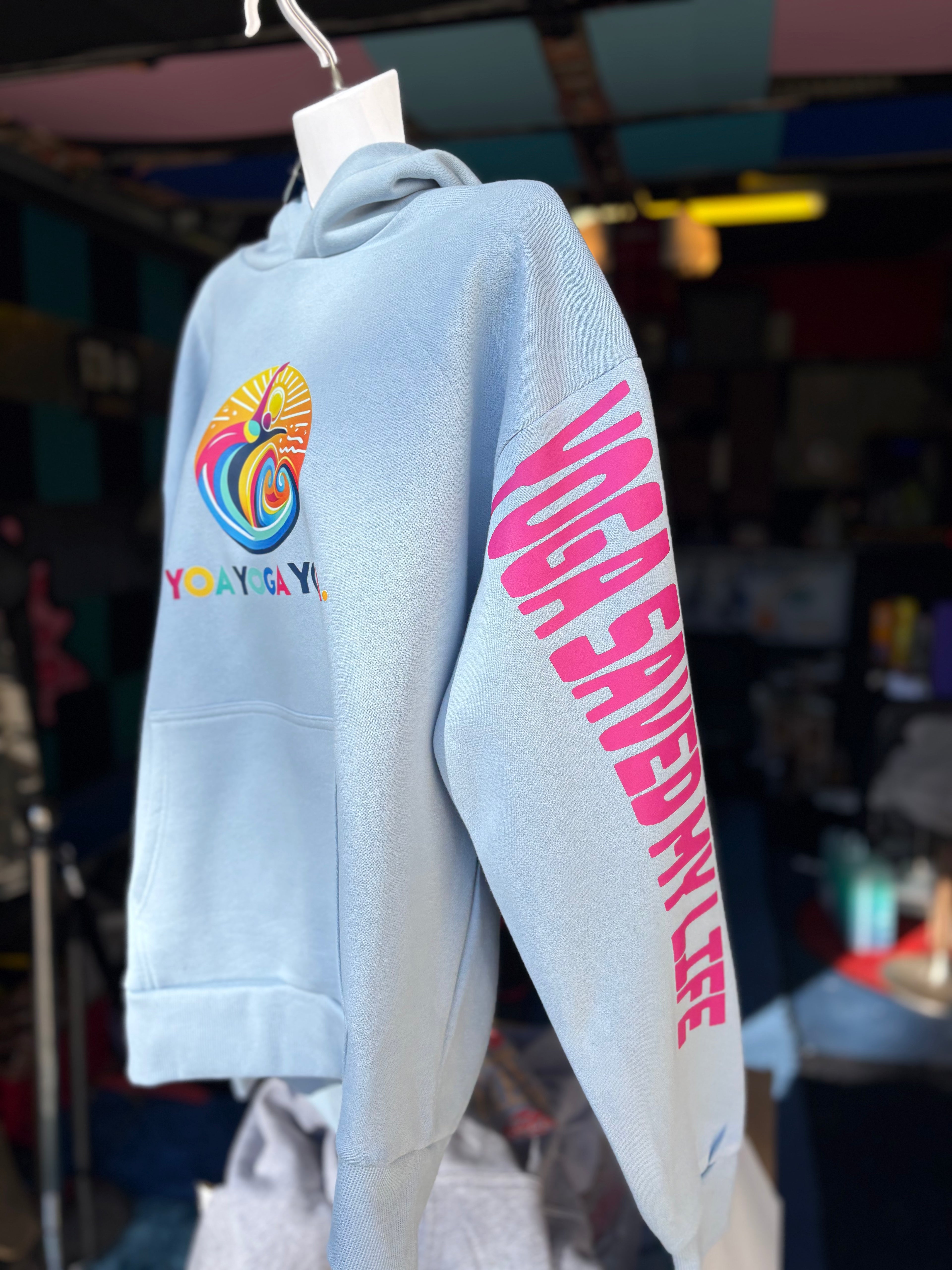 YOGA SAVED MY LIFE HOODY