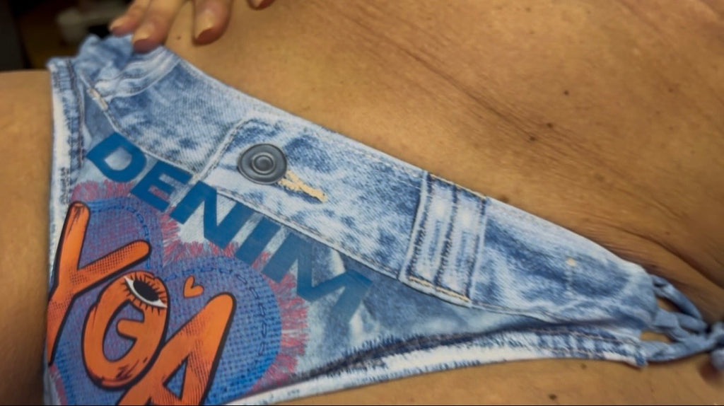 Y O A DENIM BIKINI
