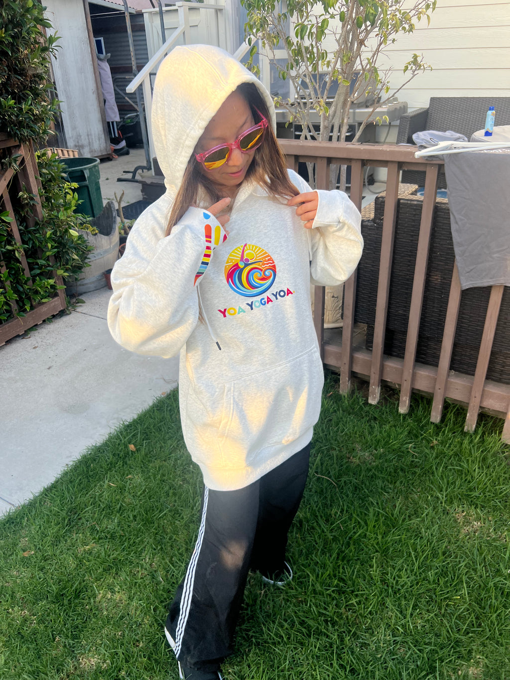 Y O A YOGA GURU HOODIE