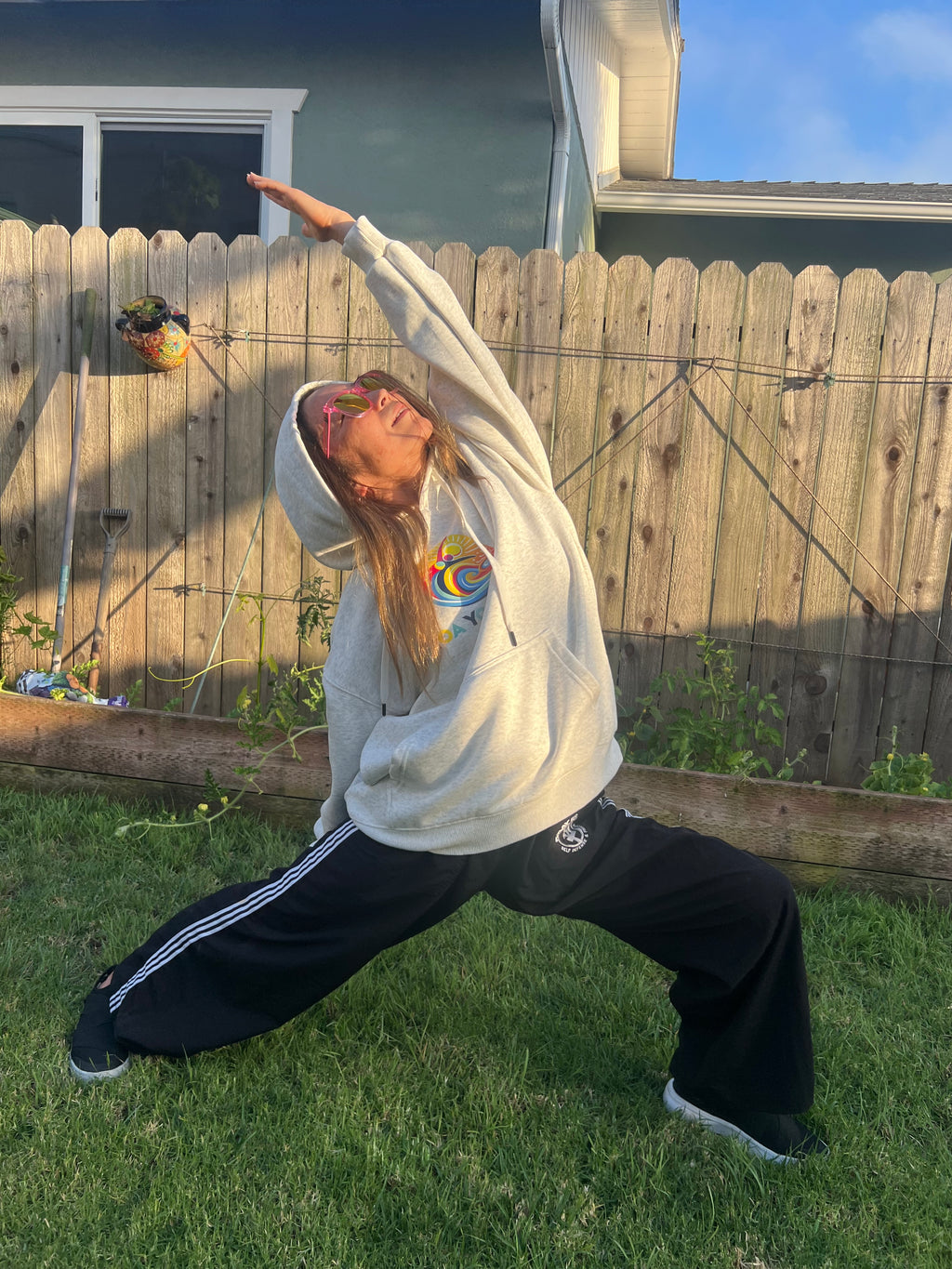 Y O A YOGA GURU HOODIE