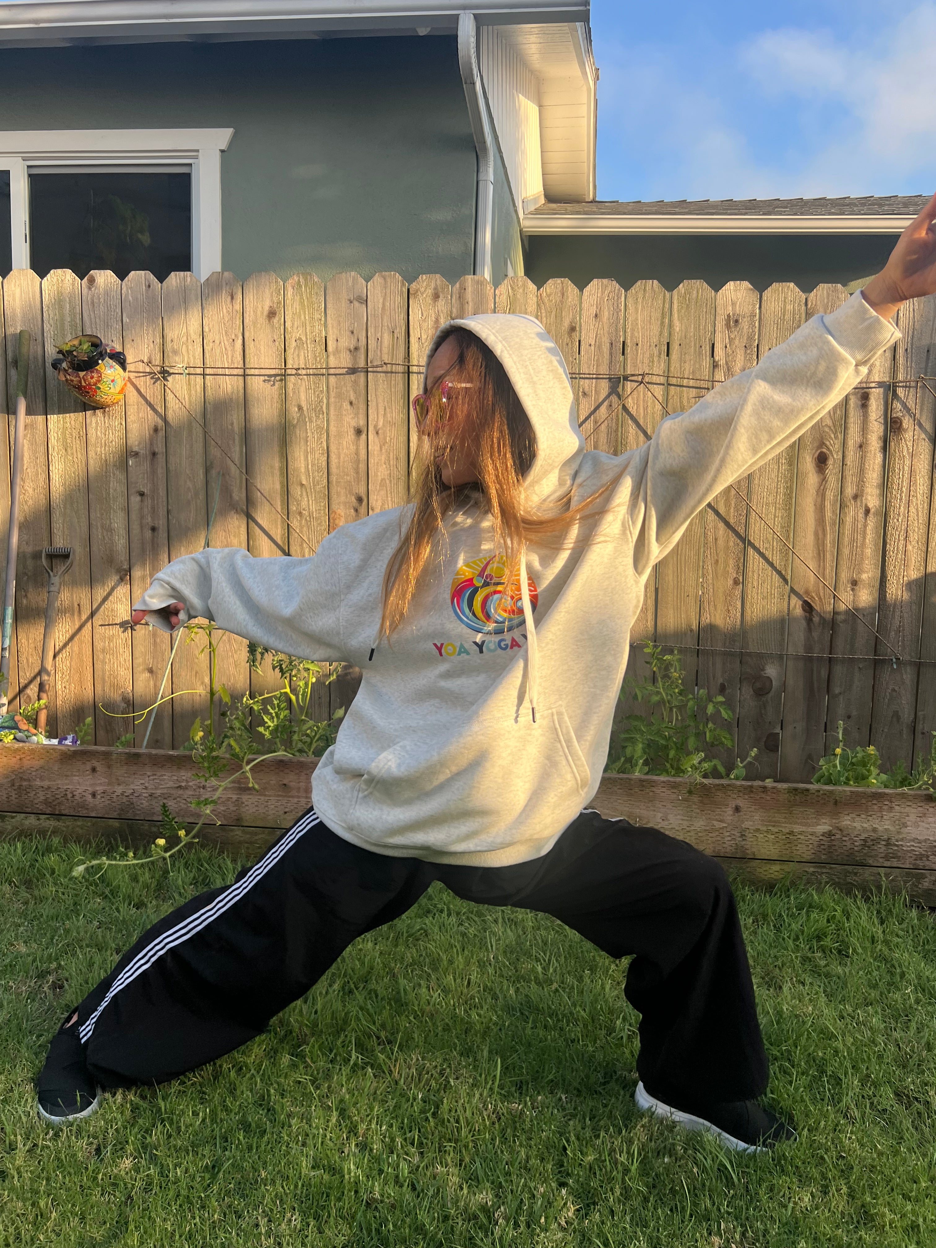 Y O A YOGA GURU HOODIE