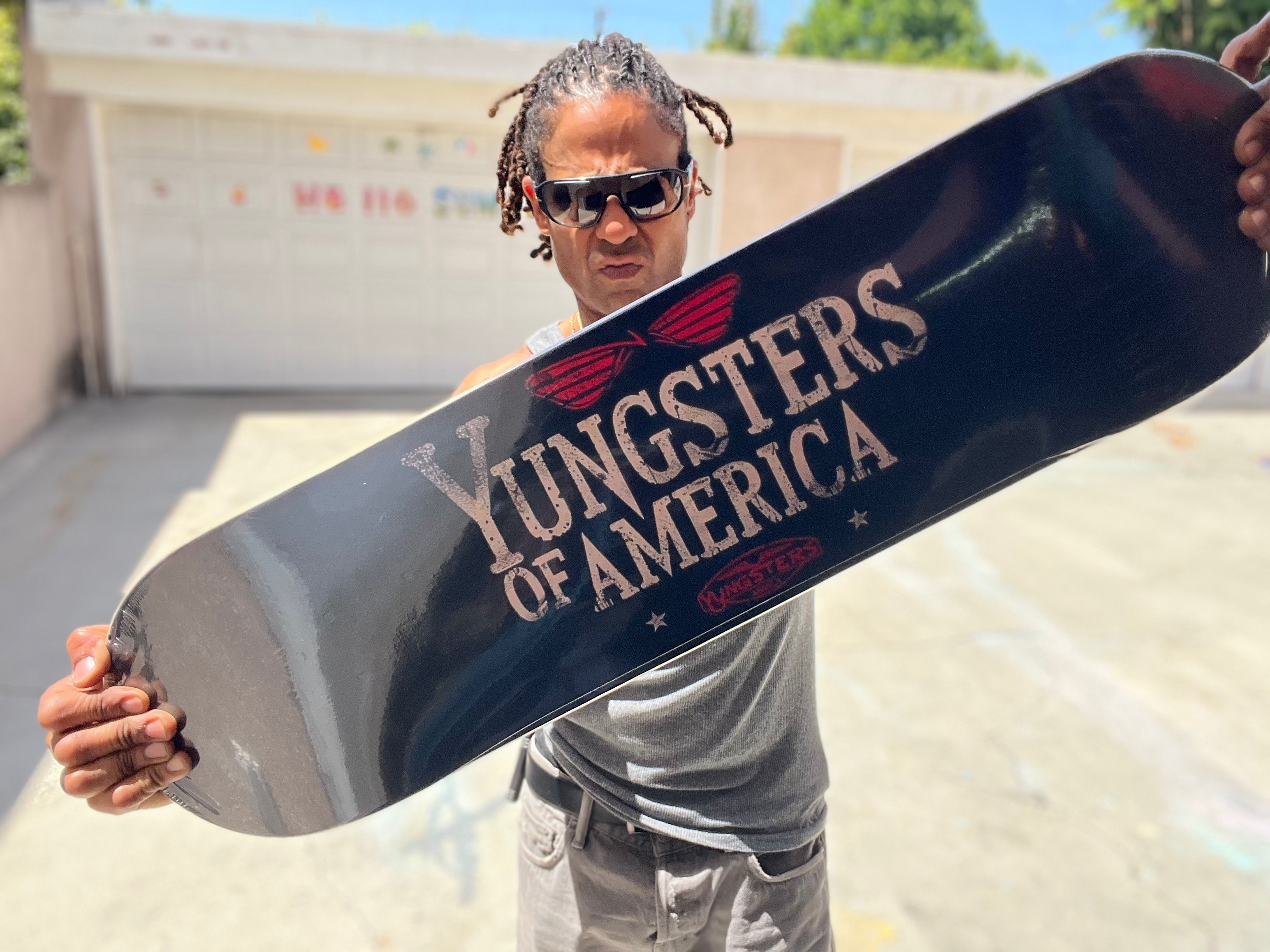Y O A SKATEBOARD DECK