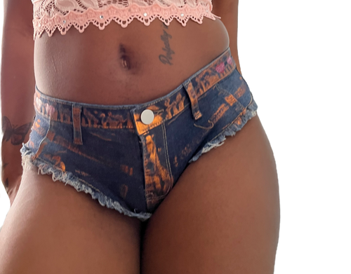 CHEEKY "DENIM AFTER DARK" SHORTS image 1
