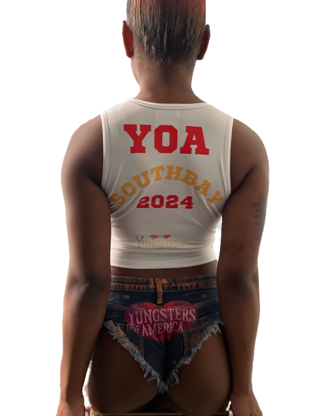 OG YOA CROP TOP TANK image 0