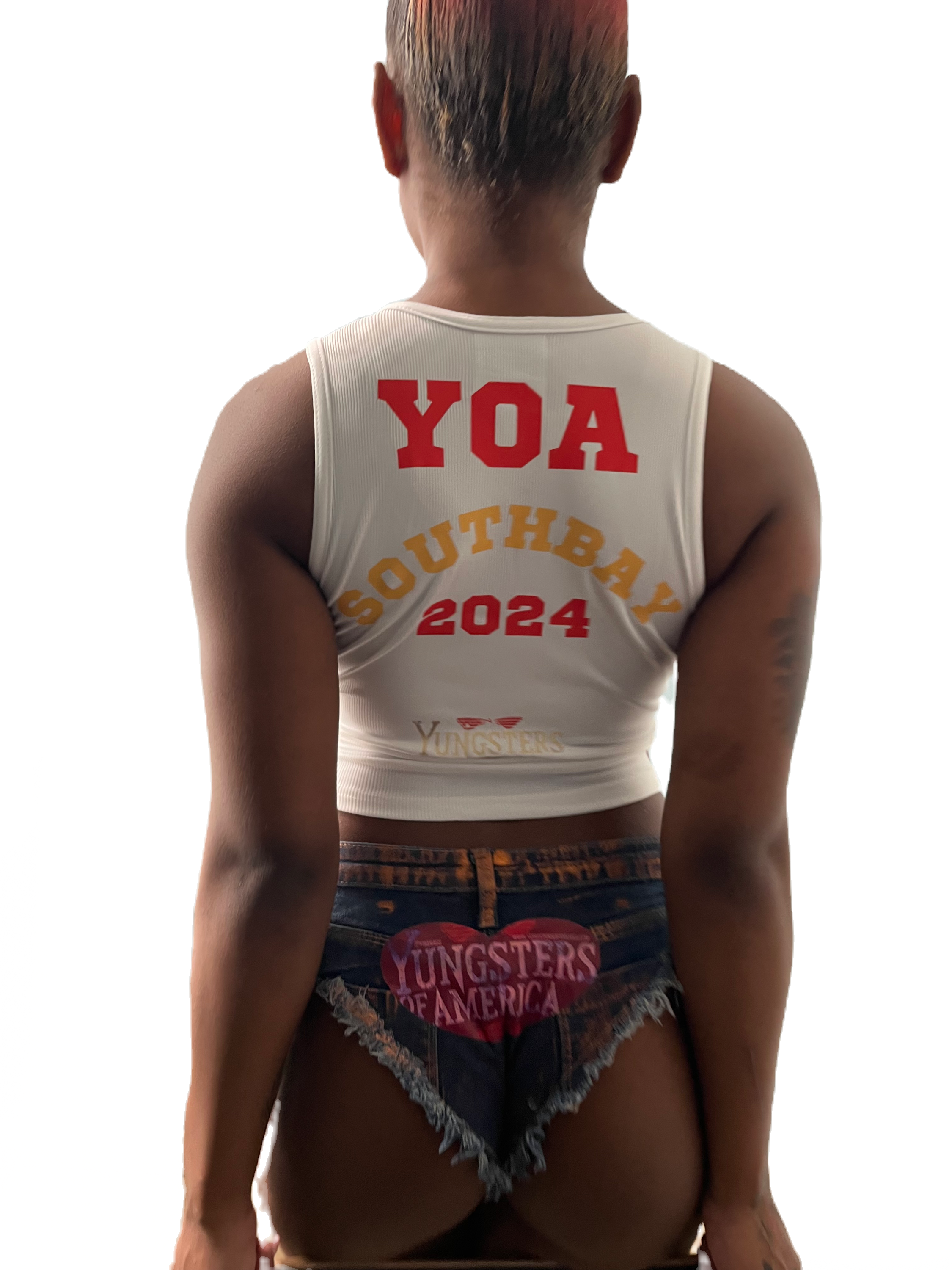 OG YOA CROP TOP TANK image 0