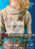 YOA DOWN UNDER SOFT CROP TOP HOODY image 0
