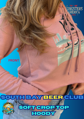 SOUTH BAY BEER CLUB CROP TOP HOODY | Yungsters Of America
