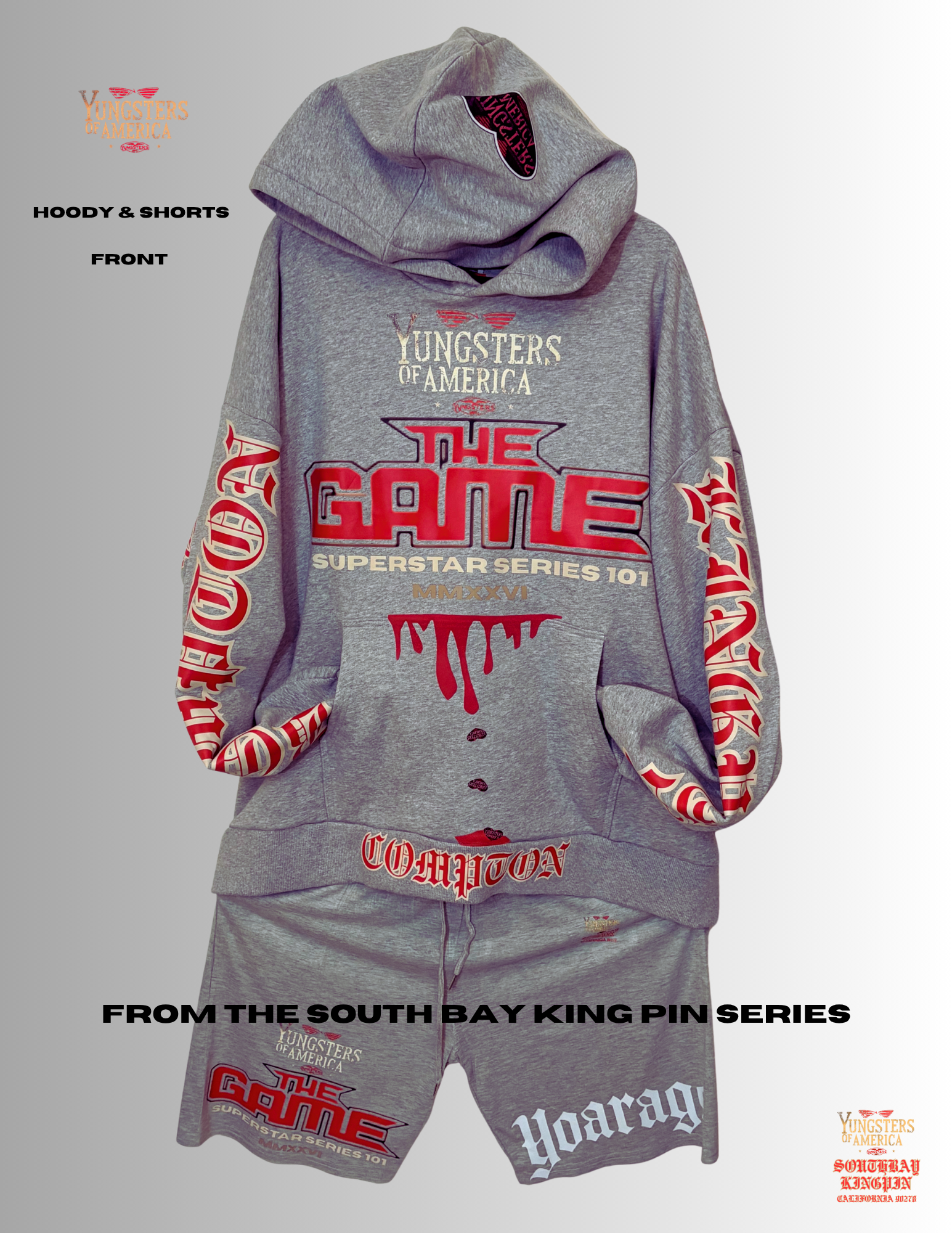 SOUTH BAY KING PIN SWEATSUIT
